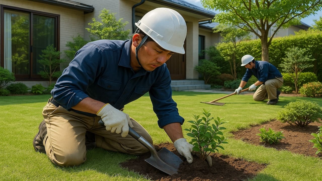 原田造園は外構工事の専門業者