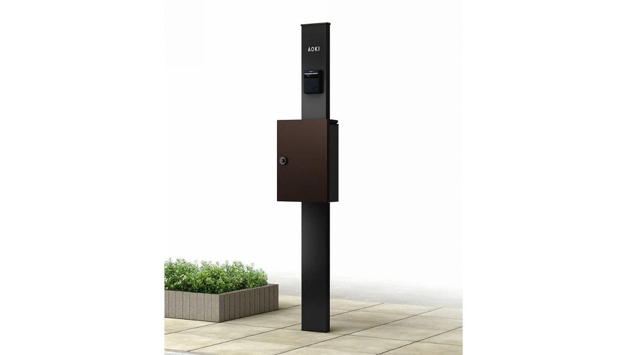 おすすめ機能門柱のシンプレオ ポストユニット 1型