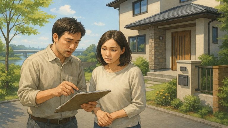 我孫子市の外構費用に悩む夫婦