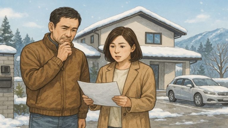 青森県の外構費用に悩む夫婦