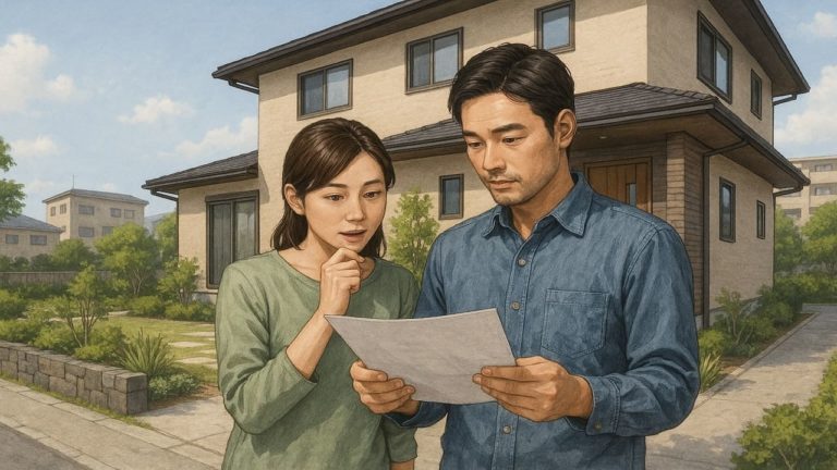 筑西市の外構費用に悩む夫婦