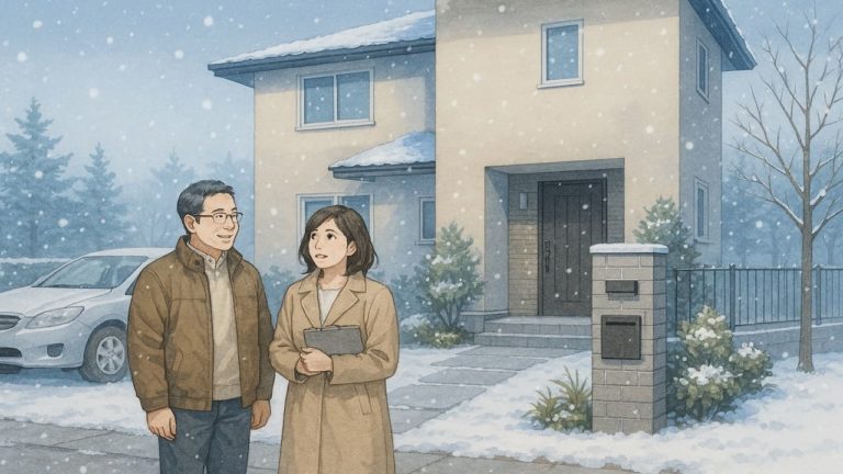 江別市の外構費用に悩む夫婦