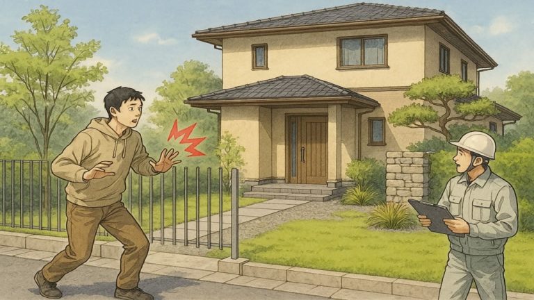 オープン外構の侵入防止を考える職人