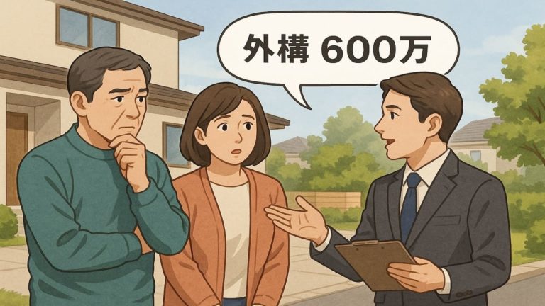 外構工事の費用が600万円で驚く夫婦