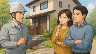 外構業者を探す夫婦