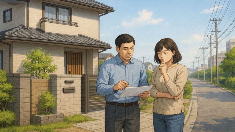 ふじみ野市の外構費用に悩む夫婦