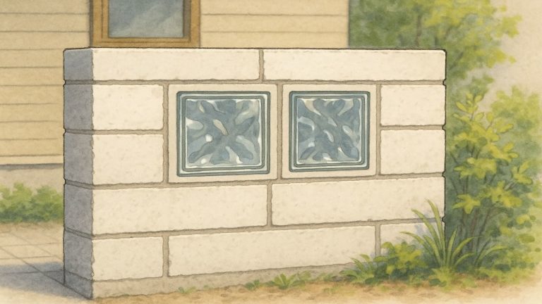 ガラスブロックのメリットデメリットの画像