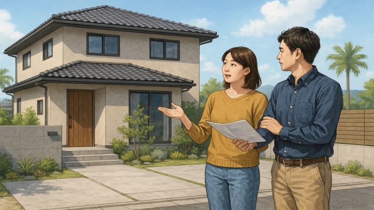 浜松市の外構費用に悩む夫婦