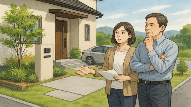 花巻市の外構費用に悩む夫婦