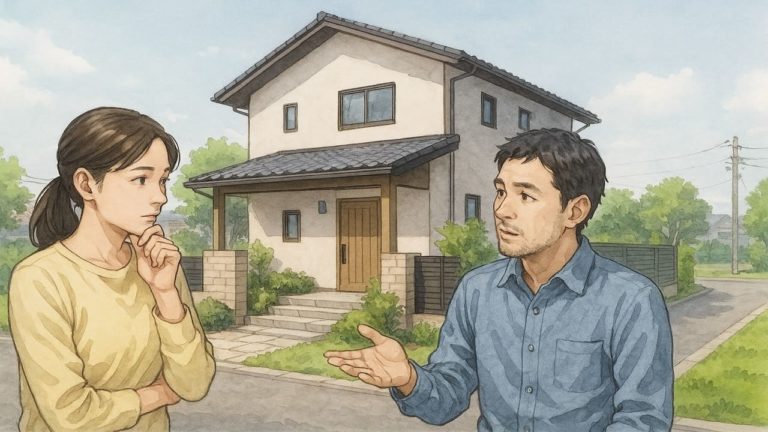 半田市の外構費用に悩む夫婦