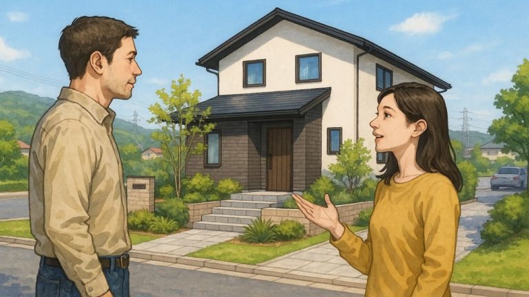 東広島市の外構費用に悩む夫婦