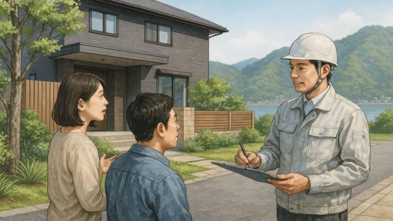 広島県の外構費用に悩む夫婦