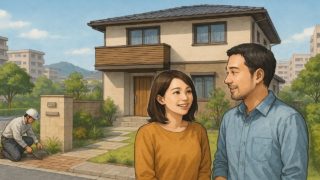 防府市の外構費用に悩む夫婦