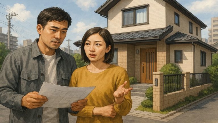 板橋区の外構費用に悩む夫婦