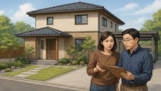 上越市の外構費用に悩む夫婦