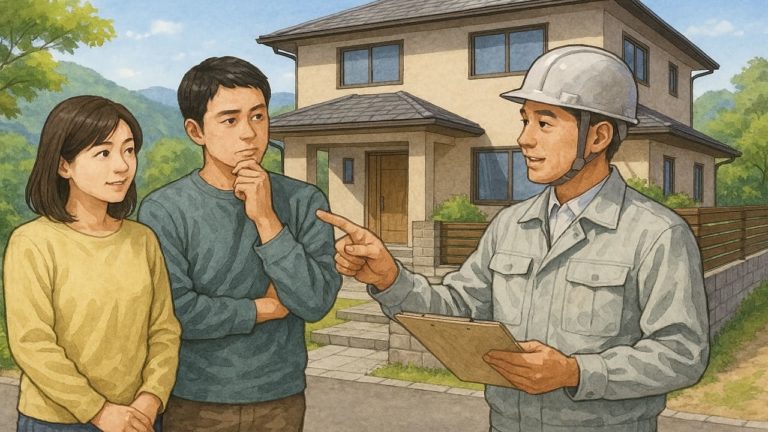 亀岡市の外構費用に悩む夫婦