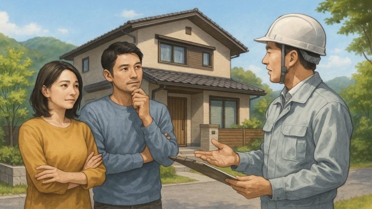 河内長野市の外構費用に悩む夫婦