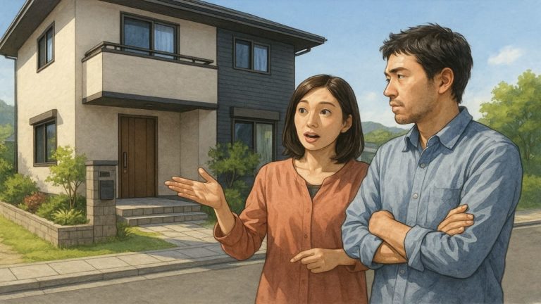 君津市の外構費用に悩む夫婦