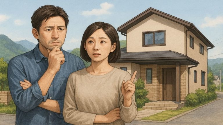 桐生市の外構費用に悩む夫婦