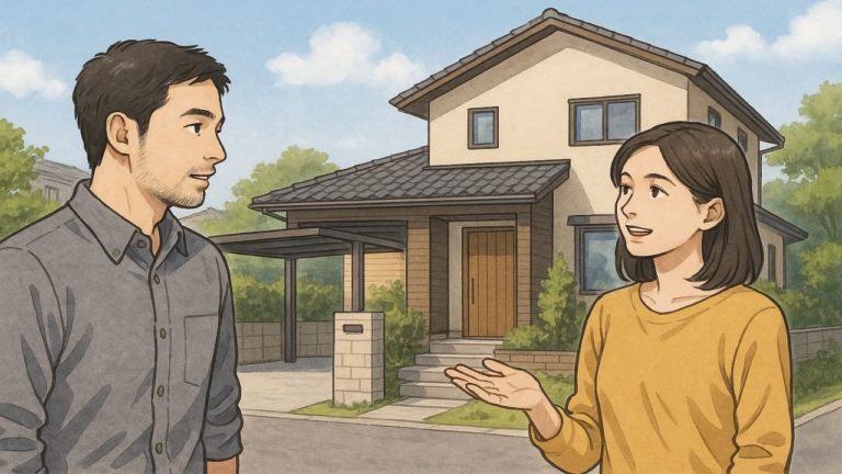 岸和田市の外構費用に悩む夫婦