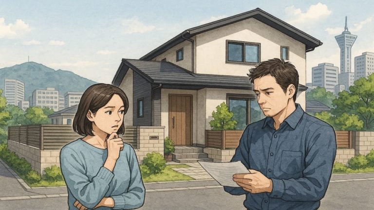 北九州市の外構費用に悩む夫婦