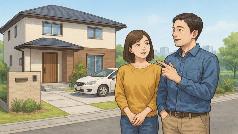 古河市の外構費用に悩む夫婦