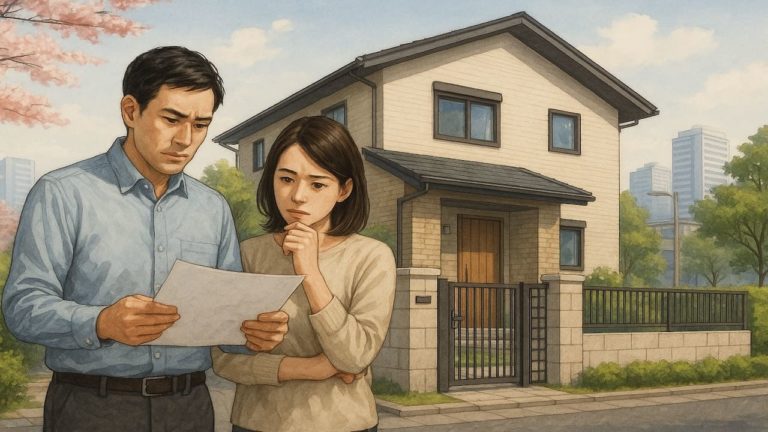 狛江市の外構費用に悩む夫婦