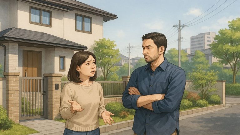 鴻巣市の外構費用に悩む夫婦