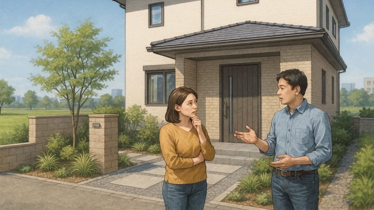 熊谷市の外構費用に悩む夫婦