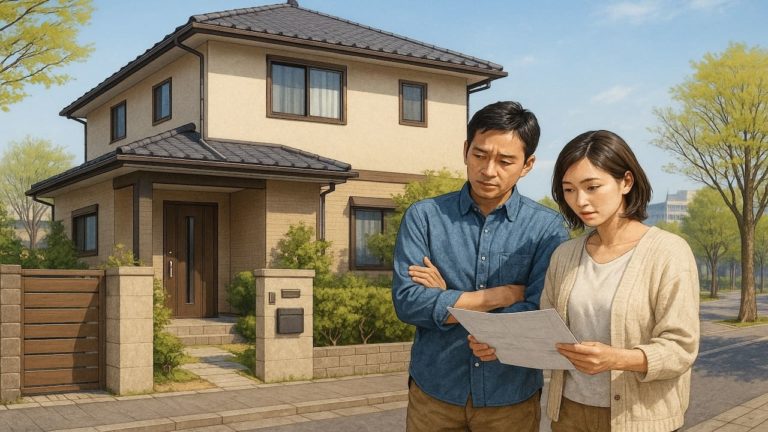 国立市の外構費用に悩む夫婦