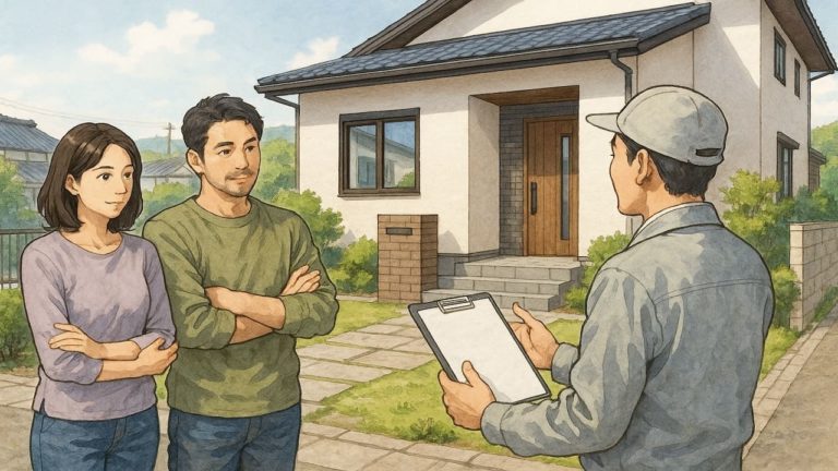 倉敷市の外構費用に悩む夫婦