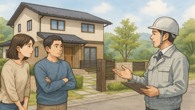 草津市の外構費用に悩む夫婦