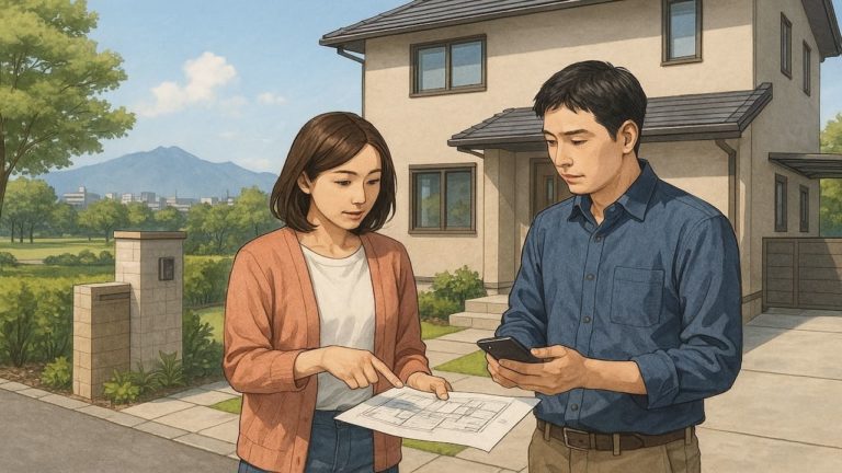 前橋市の外構費用に悩む夫婦