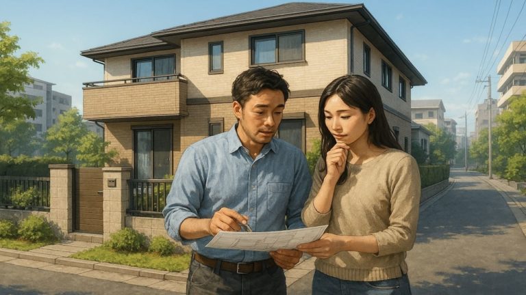 松戸市の外構費用に悩む夫婦