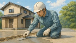 【三木市】失敗しない土間コン業者の選び方とチェック項目 三木市の外構や庭に土間コンクリートを施工した画像