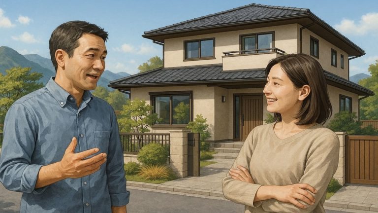 南アルプス市の外構費用に悩む夫婦