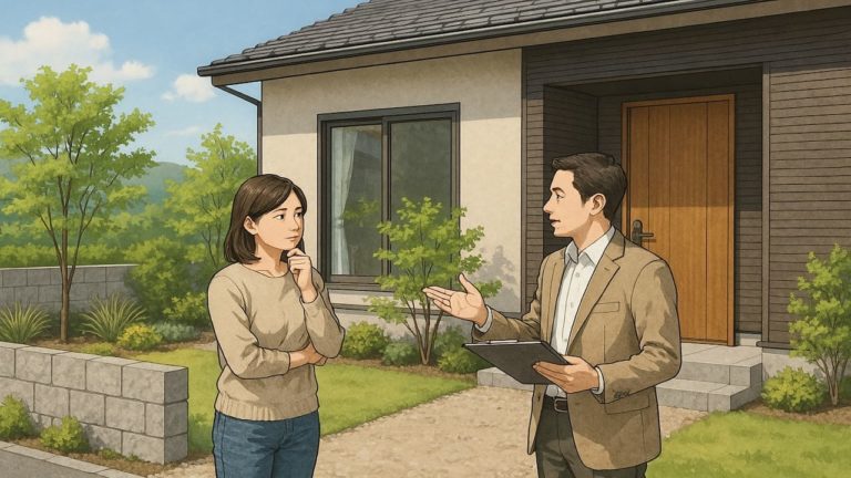 都城市の外構費用に悩む夫婦