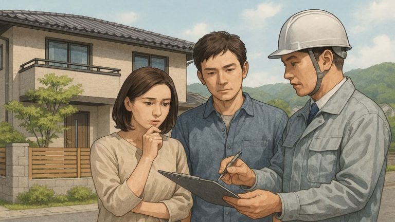 宗像市の外構費用に悩む夫婦