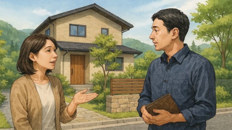 長野県の外構費用に悩む夫婦