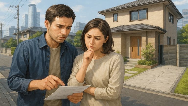 名古屋市の外構費用に悩む夫婦