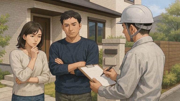 新築外構の表札どこまで業者に頼むかで悩む夫婦