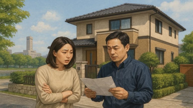 新座市の外構費用に悩む夫婦