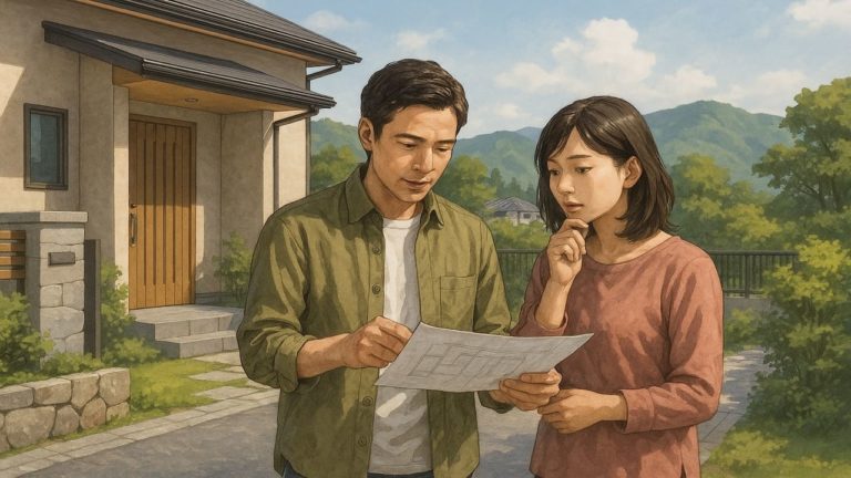 青梅市の外構費用に悩む夫婦