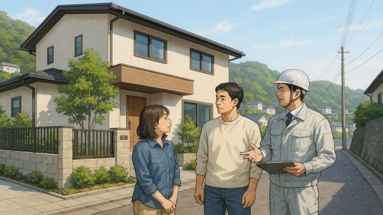 尾道市の外構費用に悩む夫婦