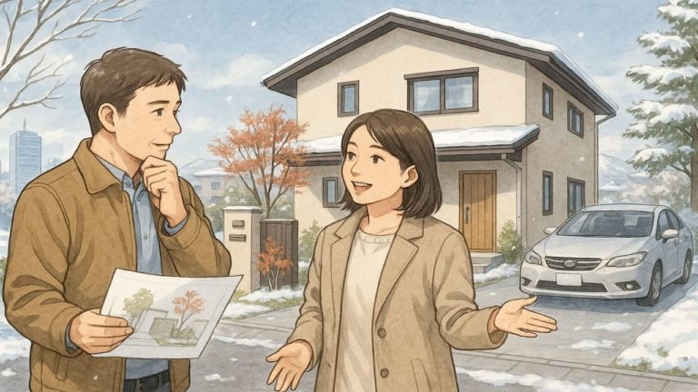 札幌市の外構費用に悩む夫婦