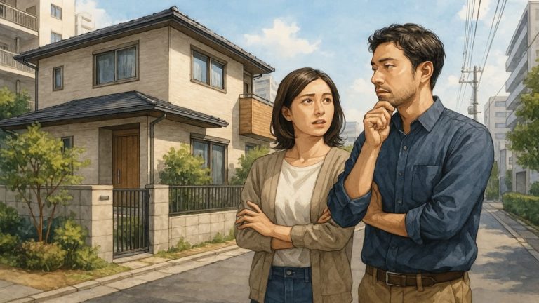 世田谷区の外構費用に悩む夫婦