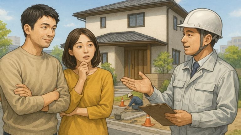 高槻市の外構費用に悩む夫婦