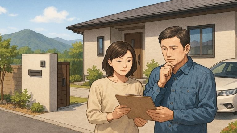 天童市の外構費用に悩む夫婦