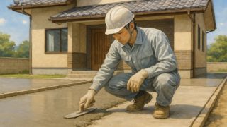 【徳島県】土間コン工事の費用相場をプロがズバッと解説! 徳島県の外構や庭に土間コンクリートを施工した画像