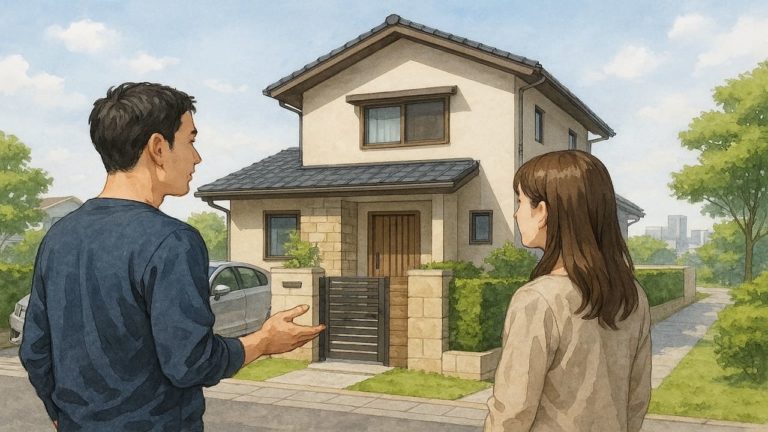 豊橋市の外構費用に悩む夫婦